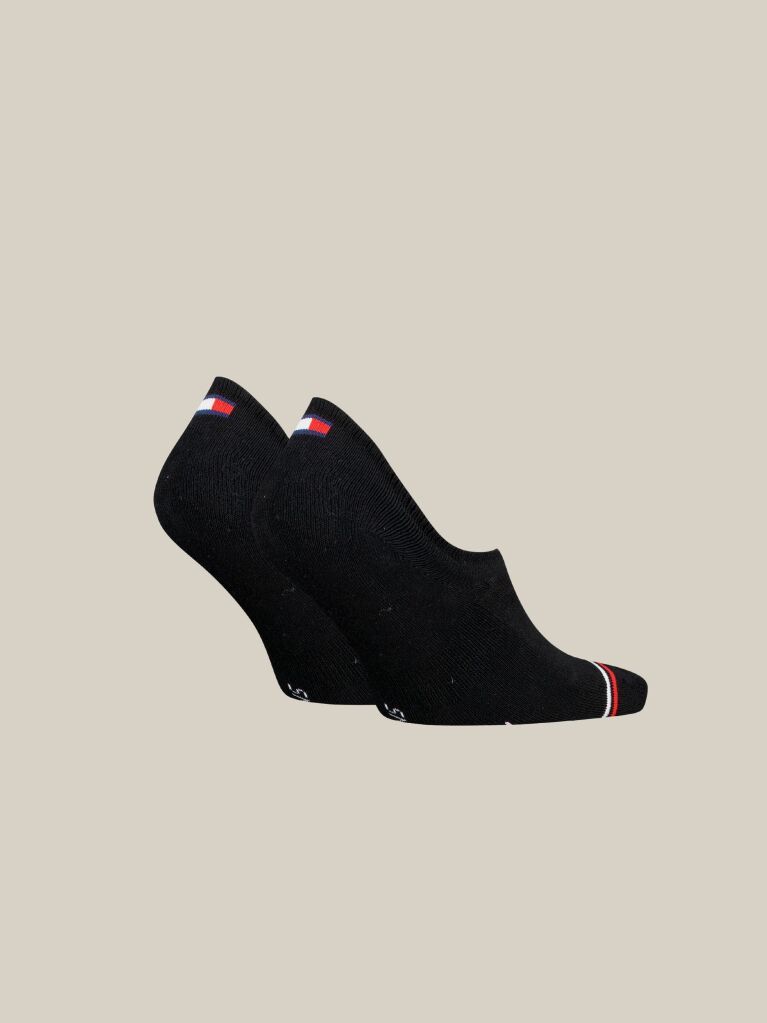 Μαύρο Unisex Αθλητικές Κάλτσες - 2 Ζεύγη  Unisex