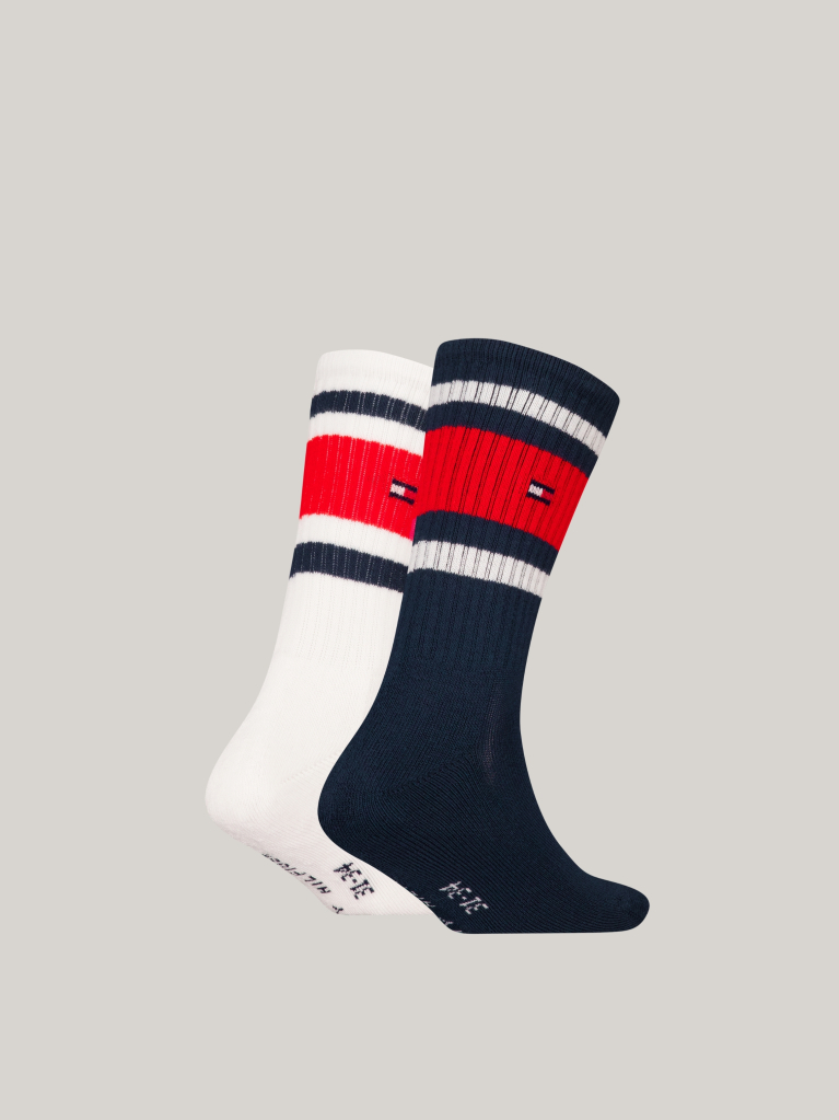 Multi Tommy Hilfiger Κάλτσες Με Sport Ριγέ Σχέδιο 2 Ζεύγη  Kids Unisex