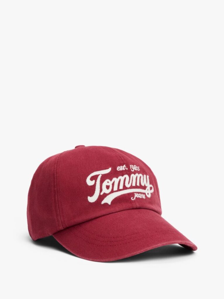 Red Logo Embroidery Baseball Cap  Men