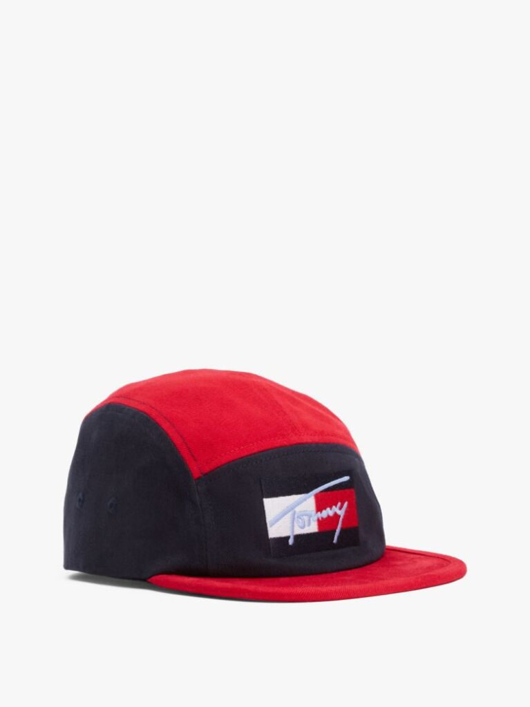 Multi Tommy Script Flag Cap  Kids Unisex
