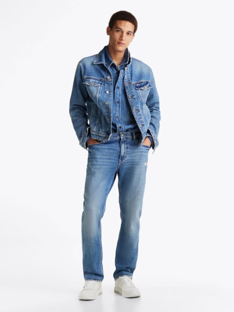 Denim Ryan Slim Τζιν Σε Ίσια Γραμμή  Άνδρες