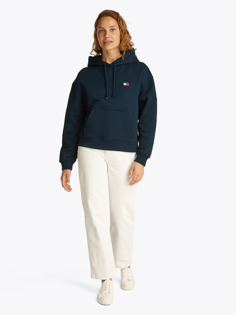 Blue Badge Boxy Fit Hoody  Women