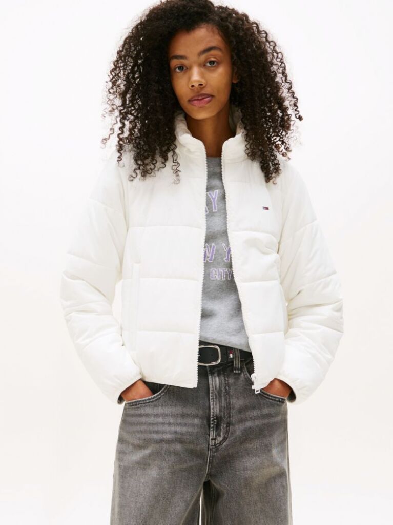 White Water Resistant Lightweight Padded Jacket  Women