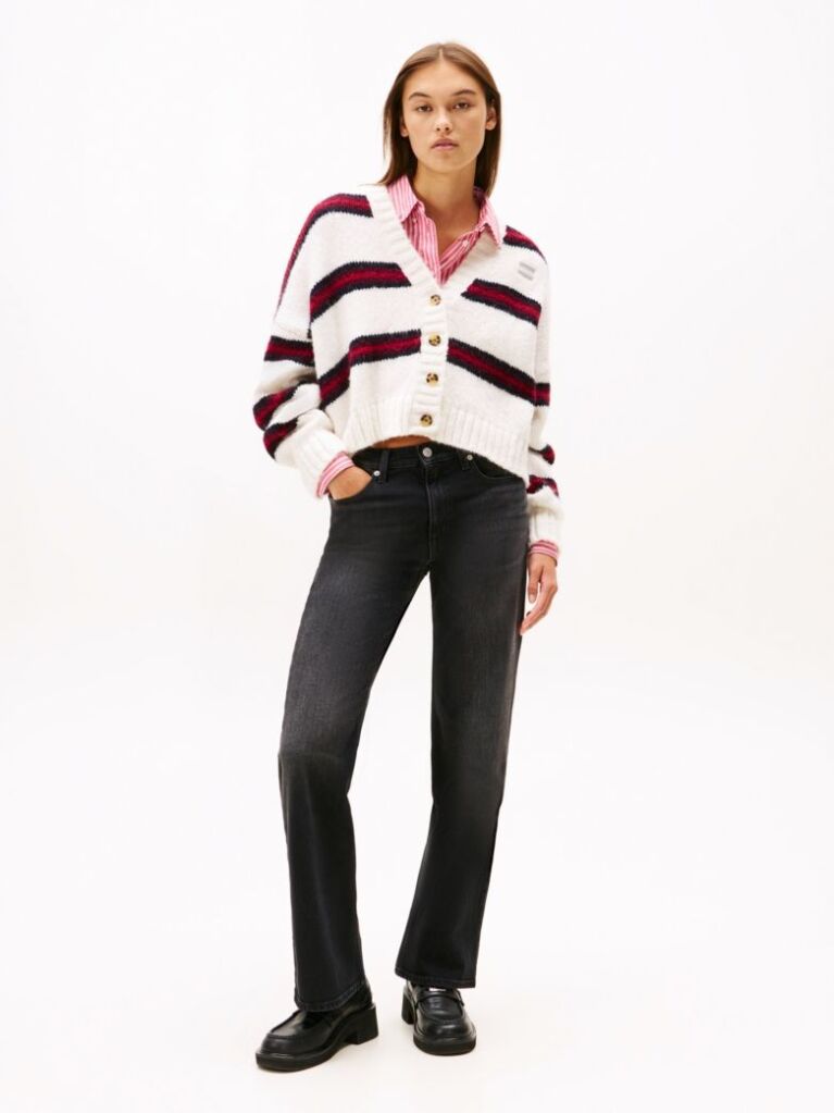 Denim Black Mid Rise Bootcut Jeans  Women