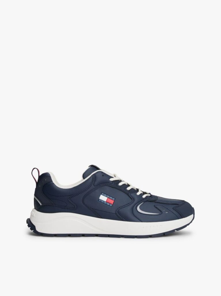 Μπλε Cleat Sneakers Με Μίξη Υφών  Άνδρες