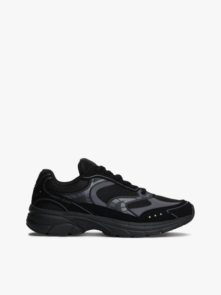 Μαύρο Archive Sneakers Με Μίξη Υφών  Άνδρες