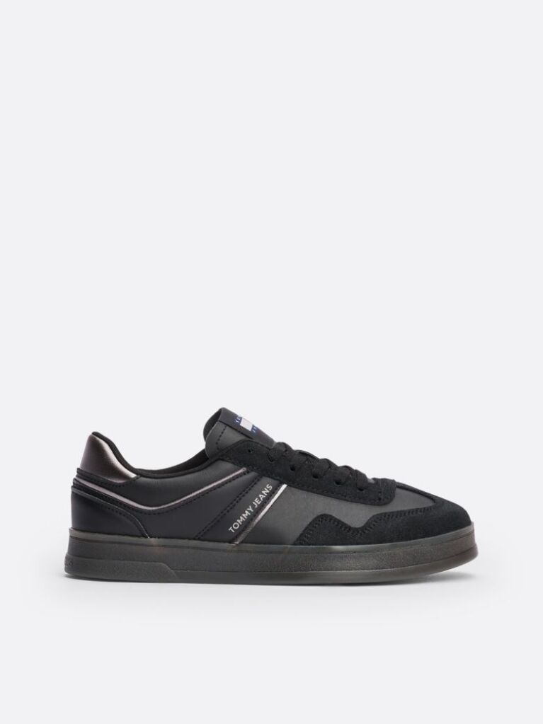 Μαύρο The Greenwich Δερμάτινα Sneakers Με Λογότυπο  Γυναίκες