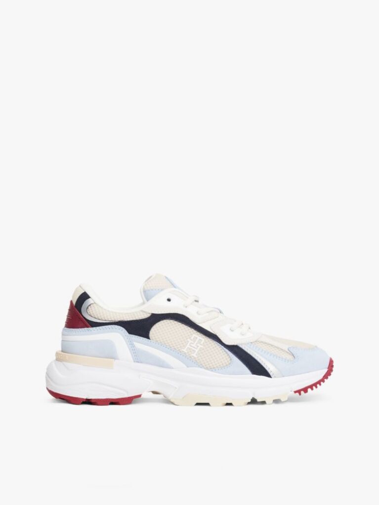 Multi TH Monogram Mesh Panel Cleat Trainers  Women