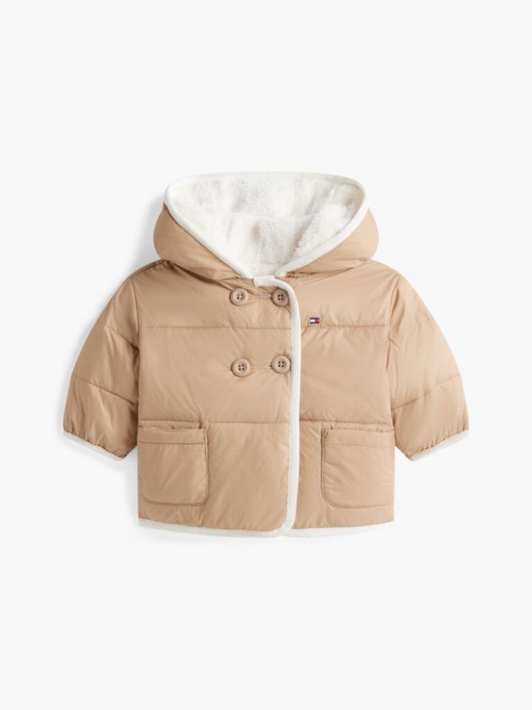 Μπεζ Teddy Fleece Jacket 2 Όψεων  Βρεφικά