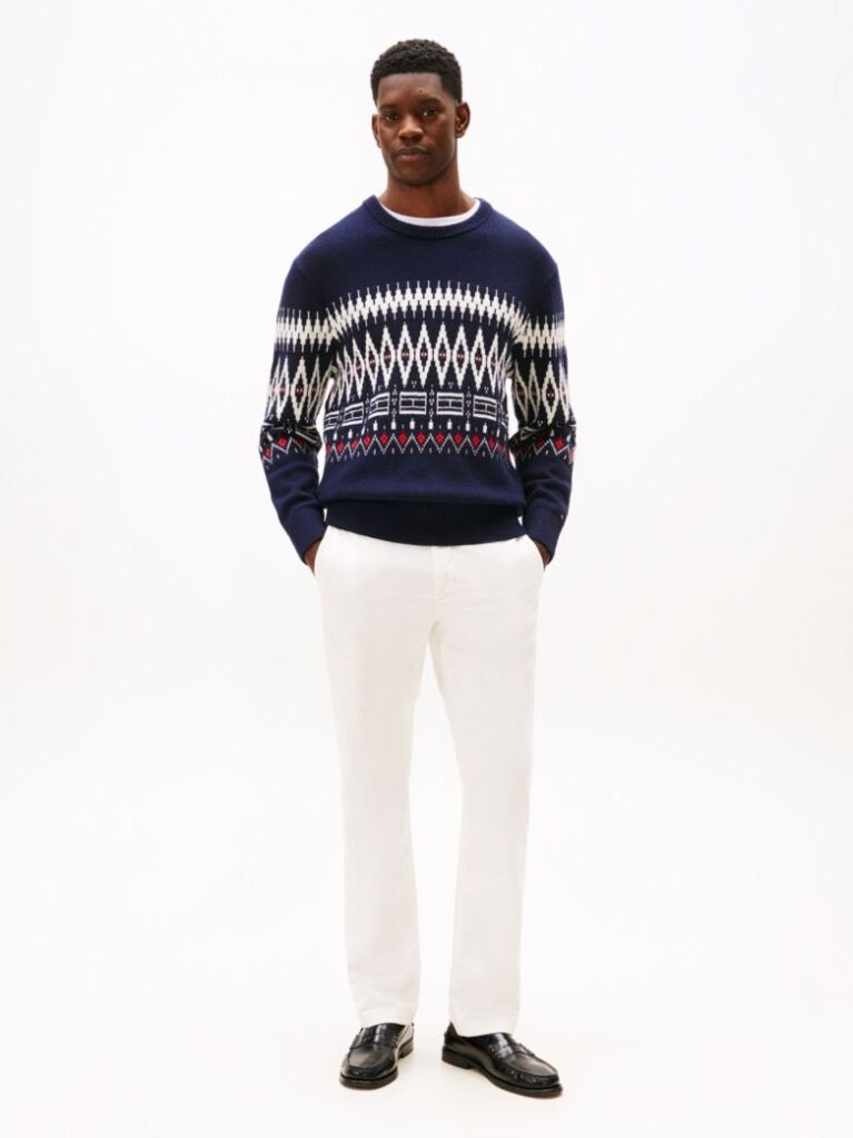 Beige Denton Straight Corduroy Chinos  Men
