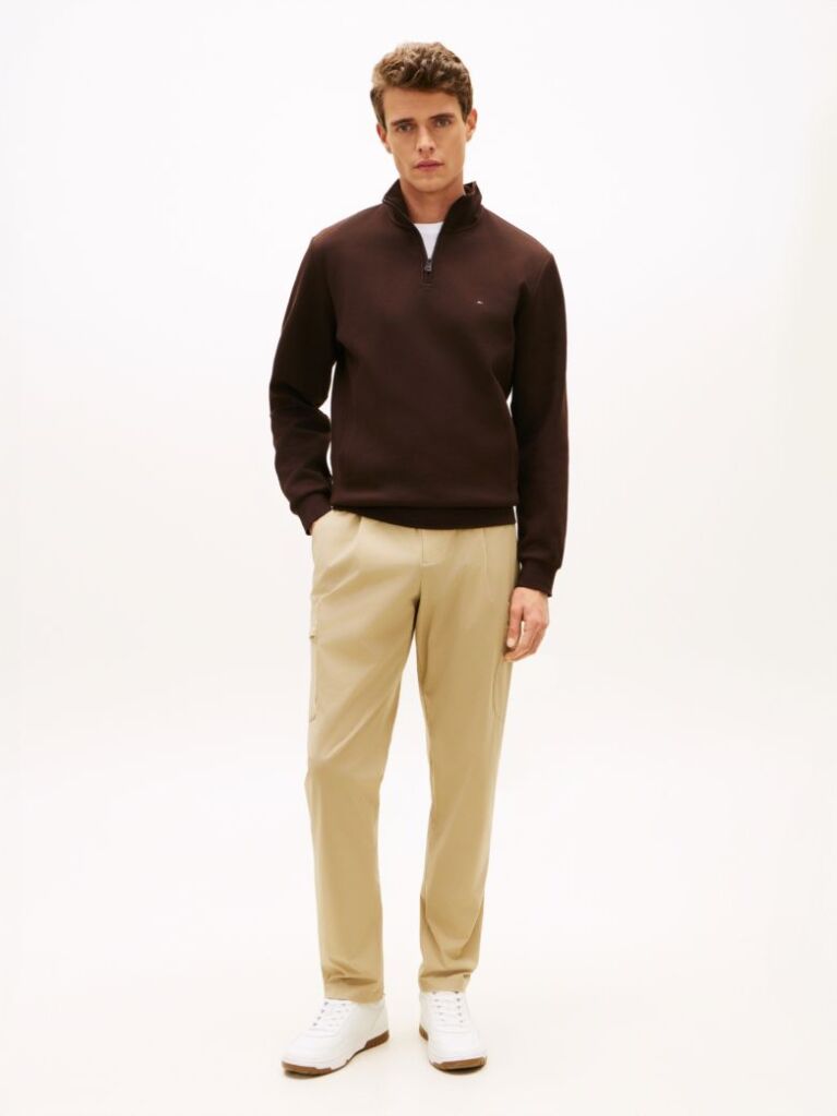 Beige Performance Harlem Packable Tapered Trousers  Men