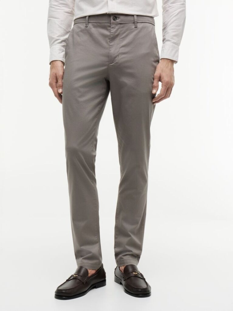 Γκρι Bleecker Slim Παντελόνι Chino  Άνδρες