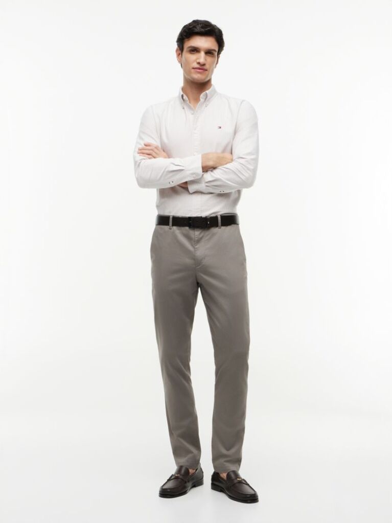 Γκρι Bleecker Slim Παντελόνι Chino  Άνδρες