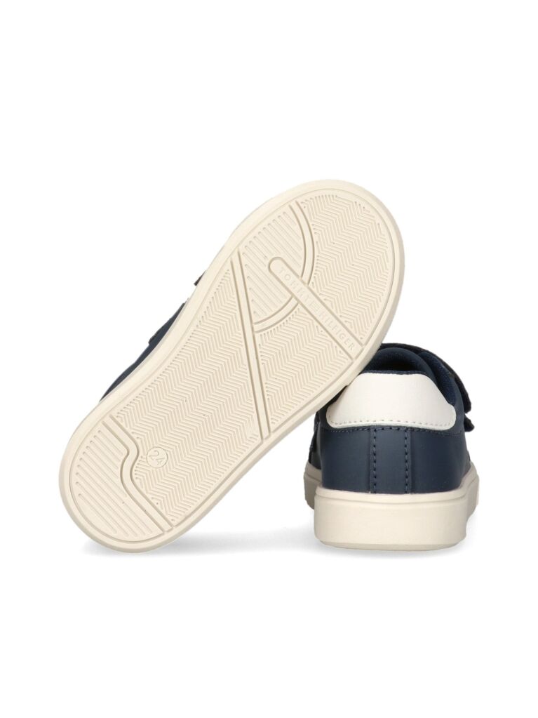 Μπλε Sneakers Mε Velchro Και Σημαία  Παιδί Unisex
