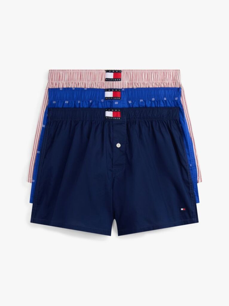 Multi 3-Pack Heritage Print Woven Boxer Shorts  Men