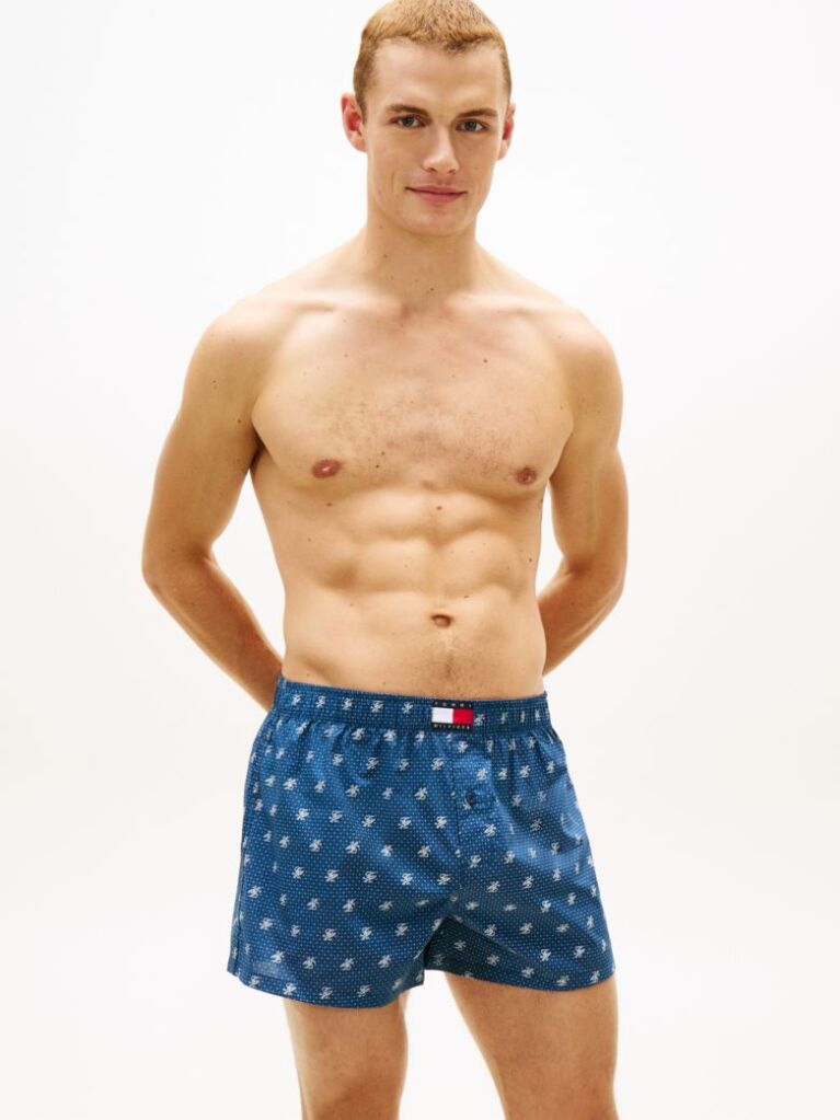 Multi 3-Pack Heritage Logo Poplin Boxer Shorts  Men