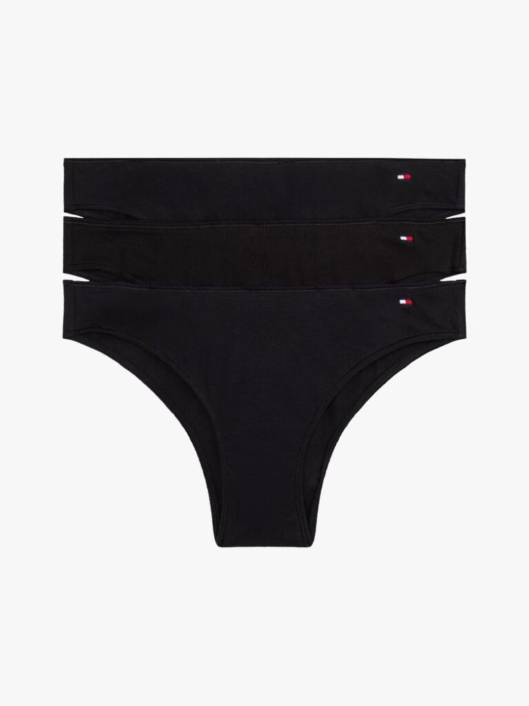 Black 3-Pack Brazilian Briefs  Women