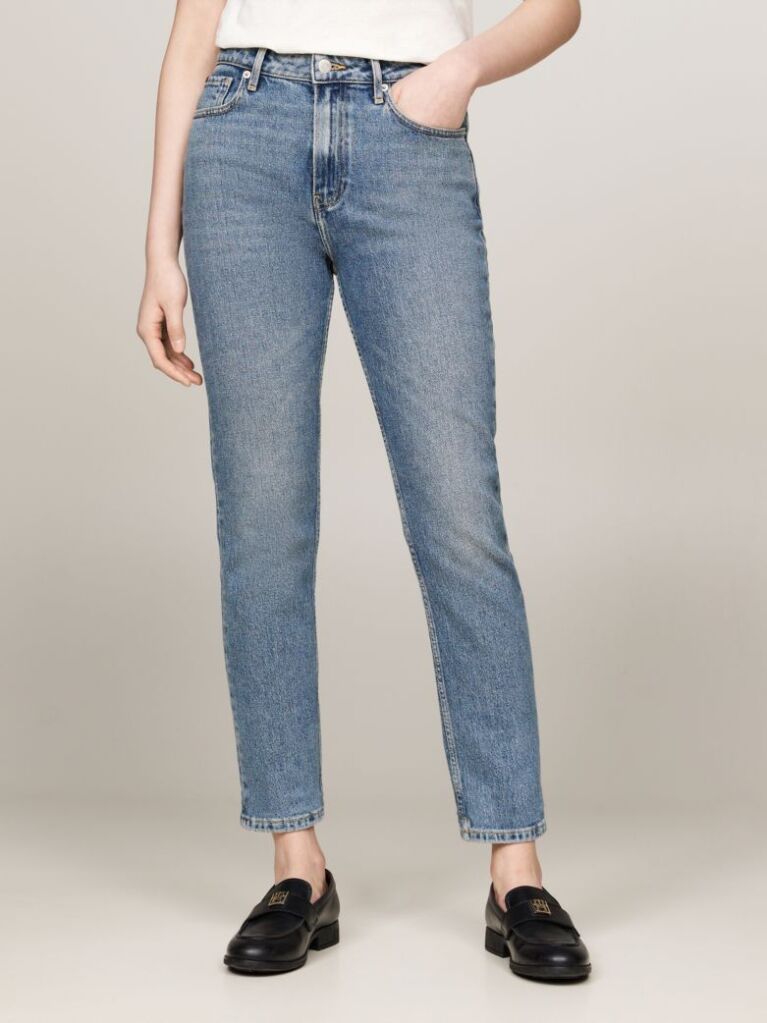 Denim Ψηλόμεσο Slim Τζιν  Γυναίκες