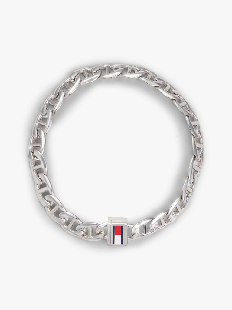 Silver Stainless Steel Bracelet  Men