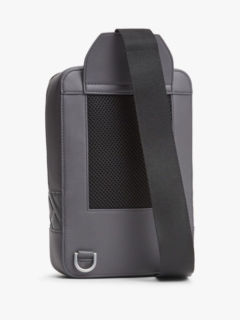 Grey Modern Sling Bag  Men