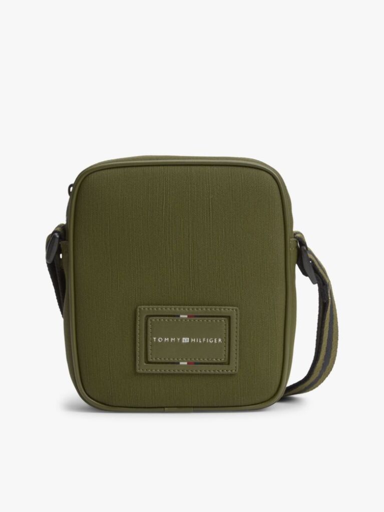 Green Crossbody Reporter Bag  Men