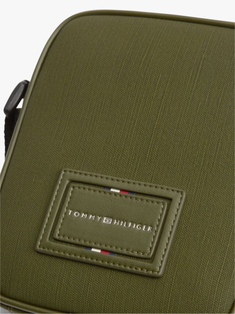Green Crossbody Reporter Bag  Men