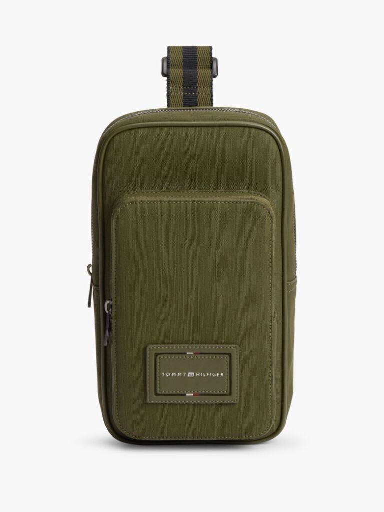 Green Sling Bag  Men