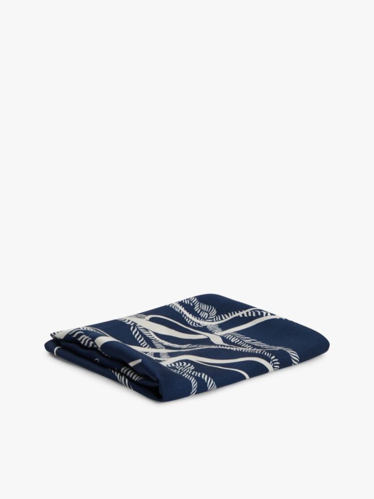 Multi Logo Pure Silk Square Scarf  Women