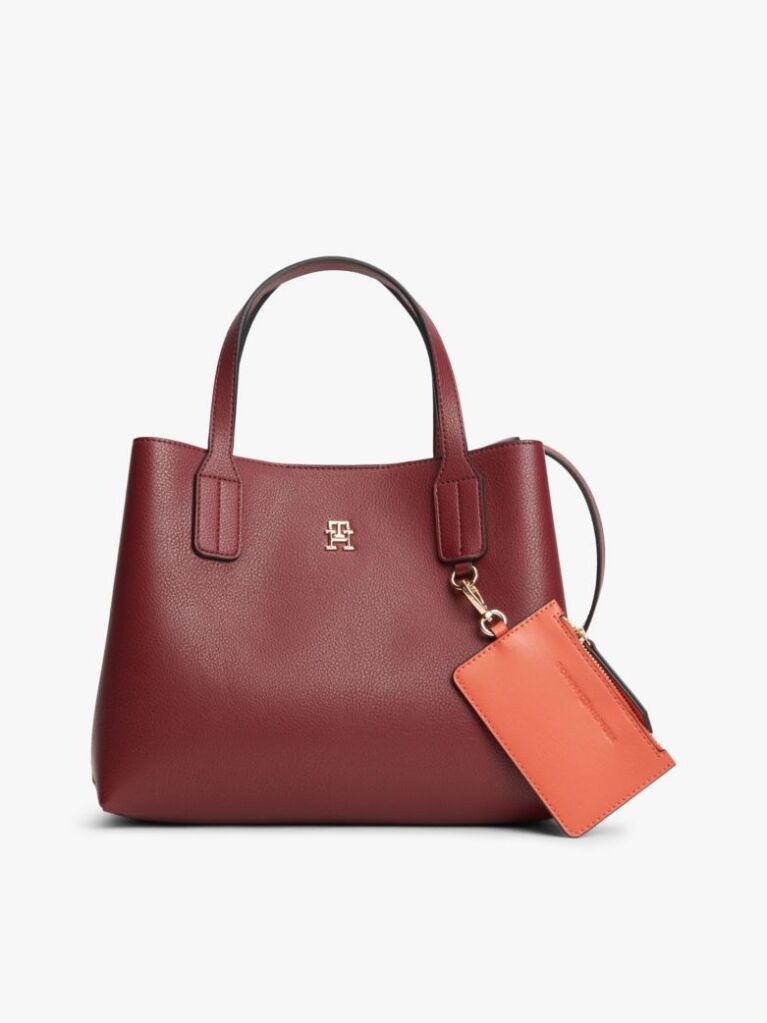 Κόκκινο Hilfiger Icon TH Monogram Τσάντα Χειρός  Γυναίκες