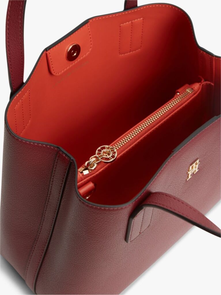 Κόκκινο Hilfiger Icon TH Monogram Τσάντα Χειρός  Γυναίκες
