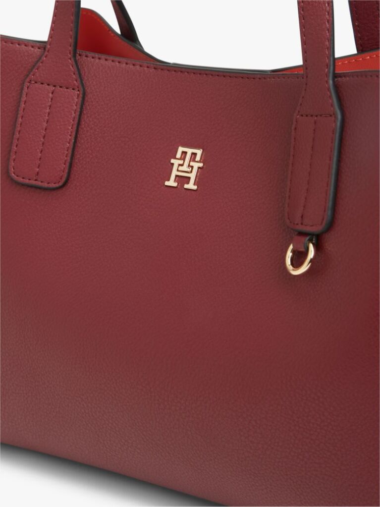 Κόκκινο Hilfiger Icon TH Monogram Τσάντα Χειρός  Γυναίκες