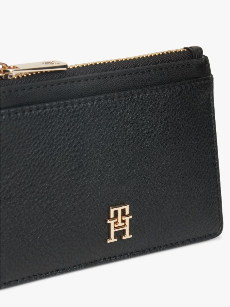 Μαύρο Hilfiger Θήκη Για Κάρτες Με Φερμουάρ  Γυναίκες