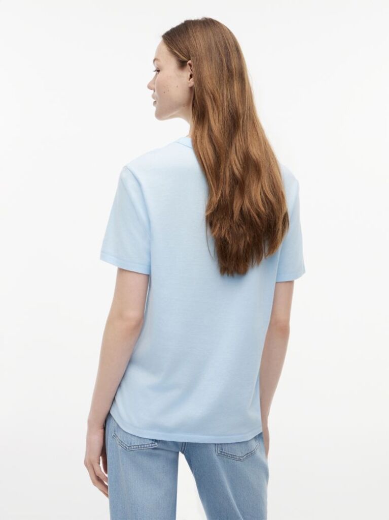 Blue Relaxed Jersey T-Shirt  Women