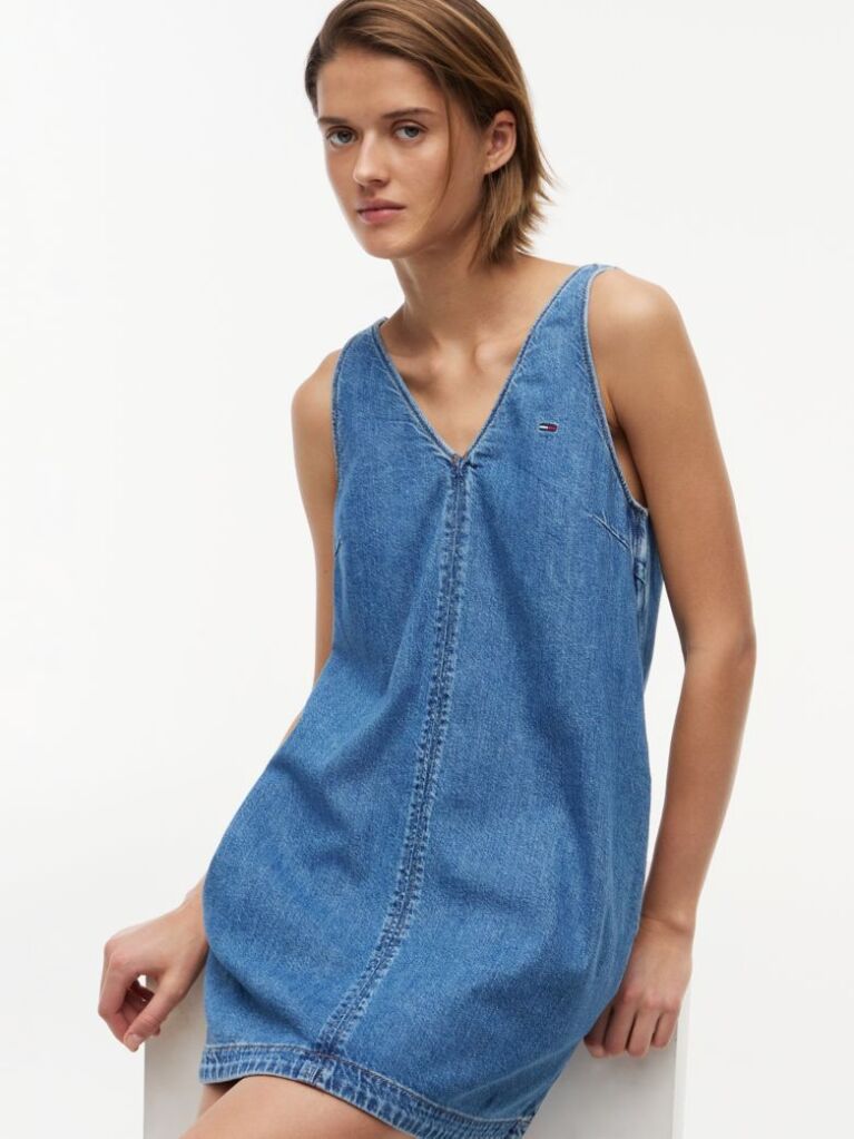 Denim Denim Φόρεμα Με V-Λαιμόκοψη  Γυναίκες