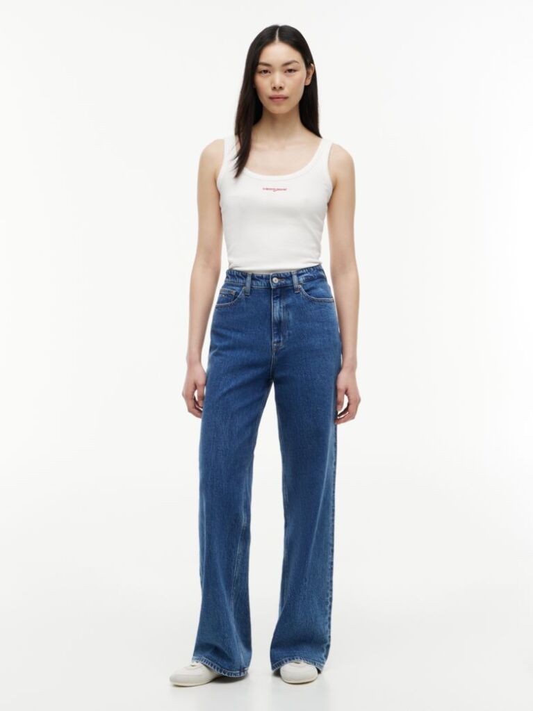 Denim Claire Ψηλόμεσο Φαρδύ Τζιν  Γυναίκες