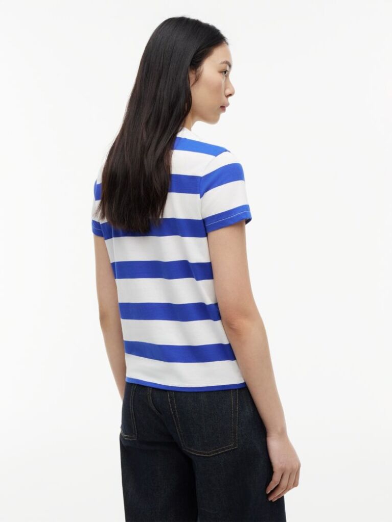 Multi Βαμβακερό T-Shirt Με Σημαία  Γυναίκες