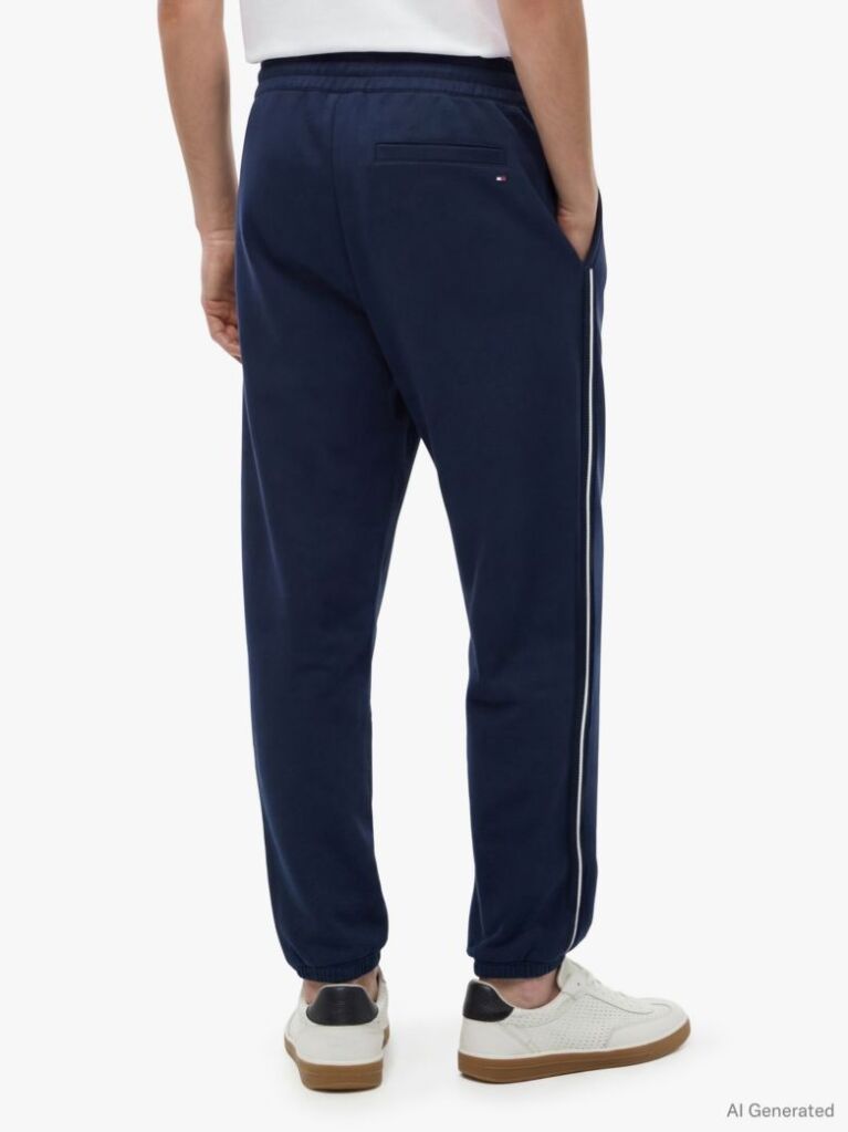 Blue Heritage Logo Joggers  Men
