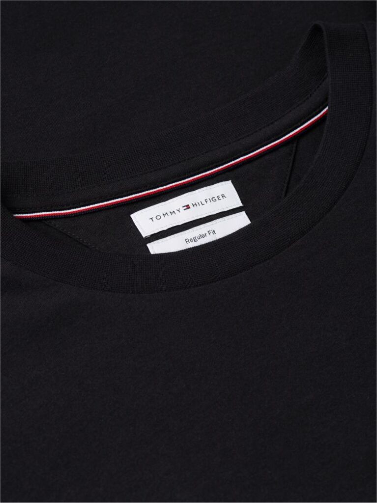 Black Logo Long Sleeve T-Shirt  Men