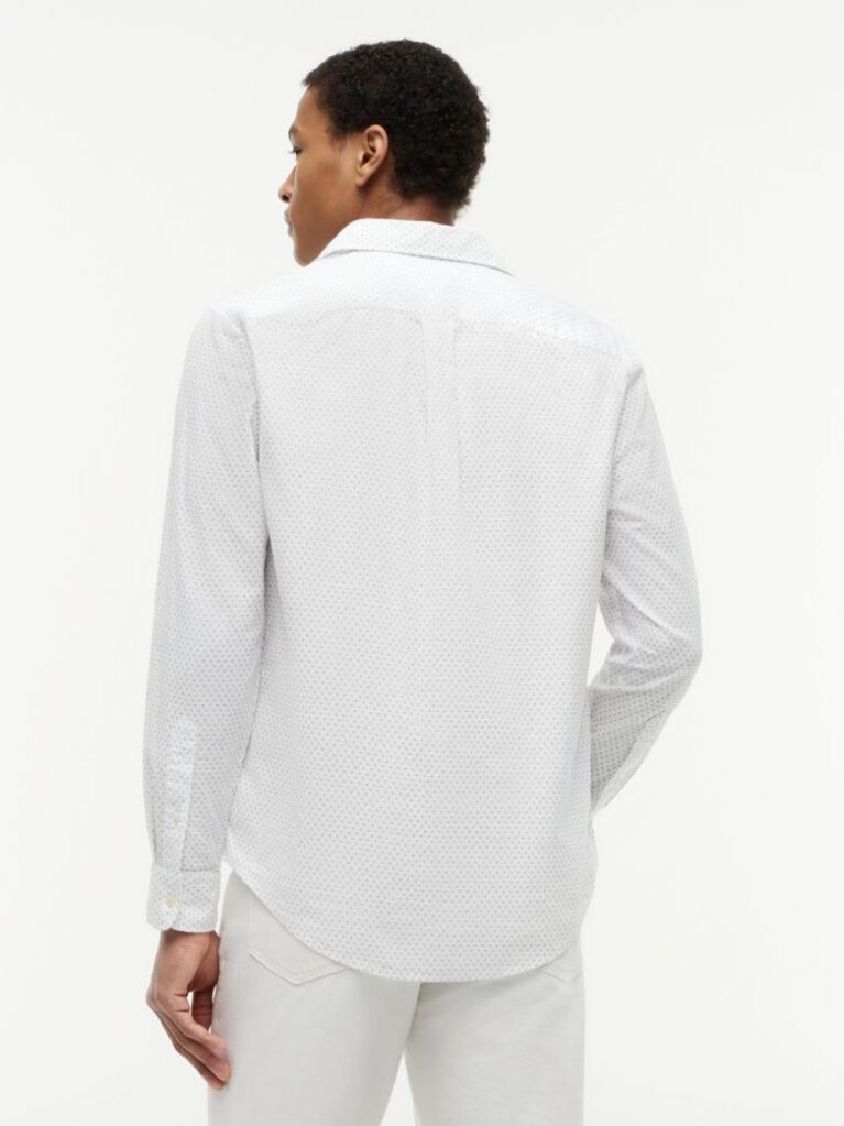 Multi Regular Fit Print Flex Poplin Shirt  Men