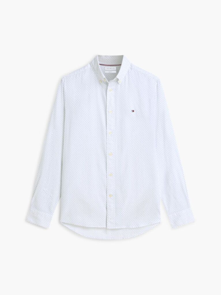 Multi Regular Fit Print Flex Poplin Shirt  Men