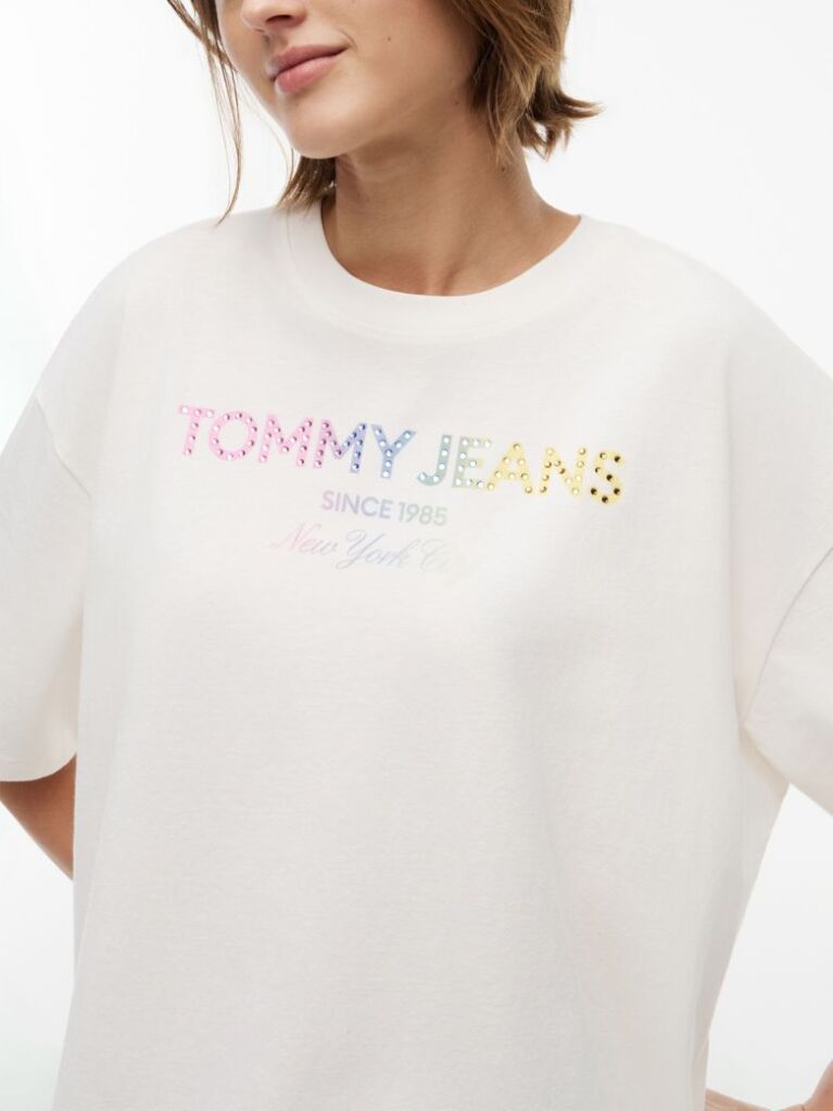 Washed Oversized Jersey T-Shirt — ANCIENT WHITE