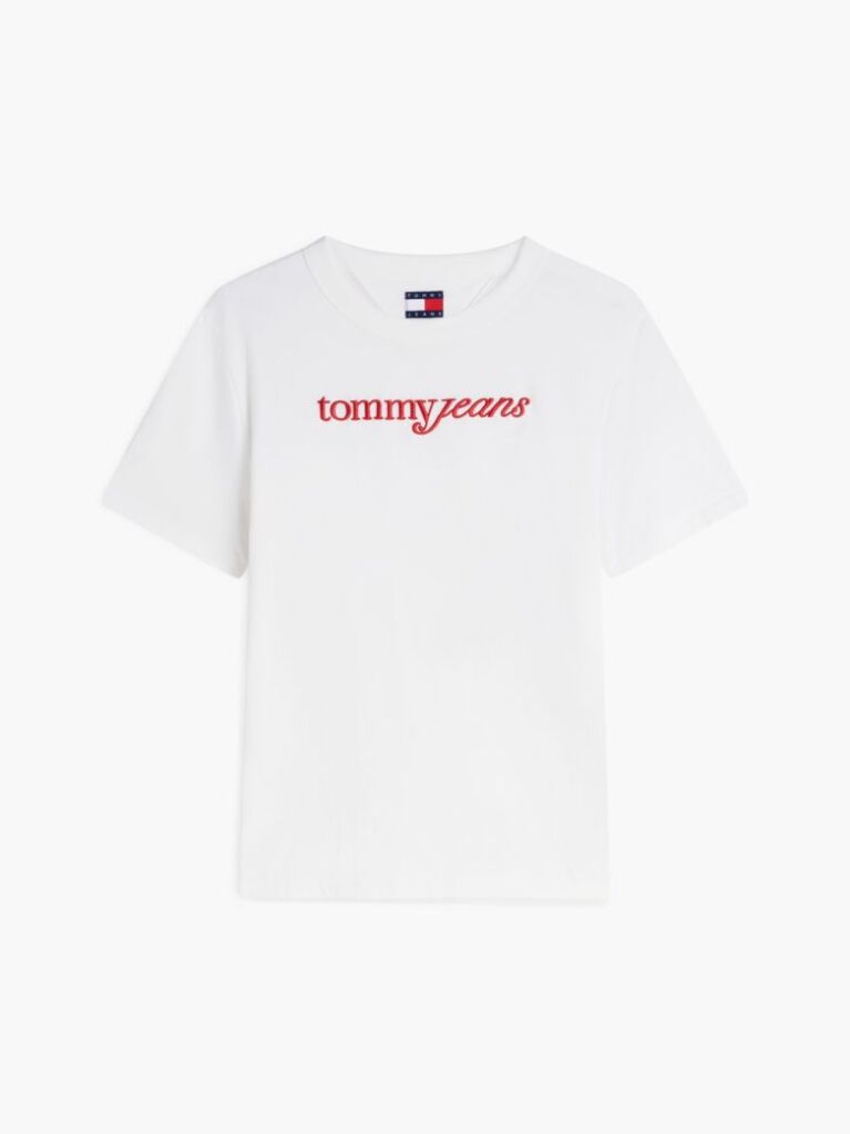 White Relaxed Jersey T-Shirt  Women
