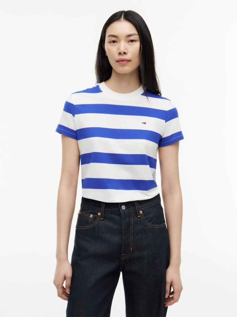 Flag Jersey T-Shirt — Noble Blue / Stripe