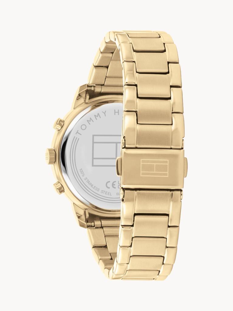 Gold Gold-Plated Stainless Steel Watch  Women