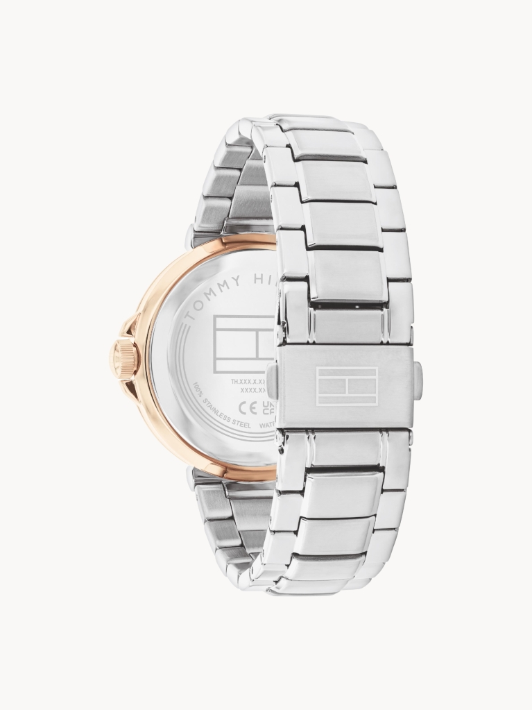 Blue Stainless Steel Blue Dial Bracelet Watch  Women