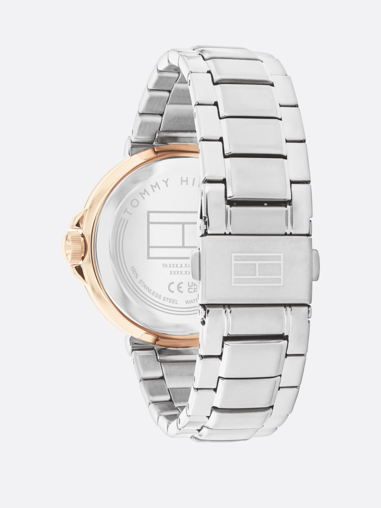Blue Stainless Steel Blue Dial Bracelet Watch  Women