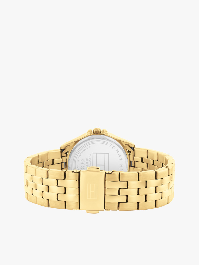 Green Ionic Gold-Plated Green Dial Bracelet Watch  Women