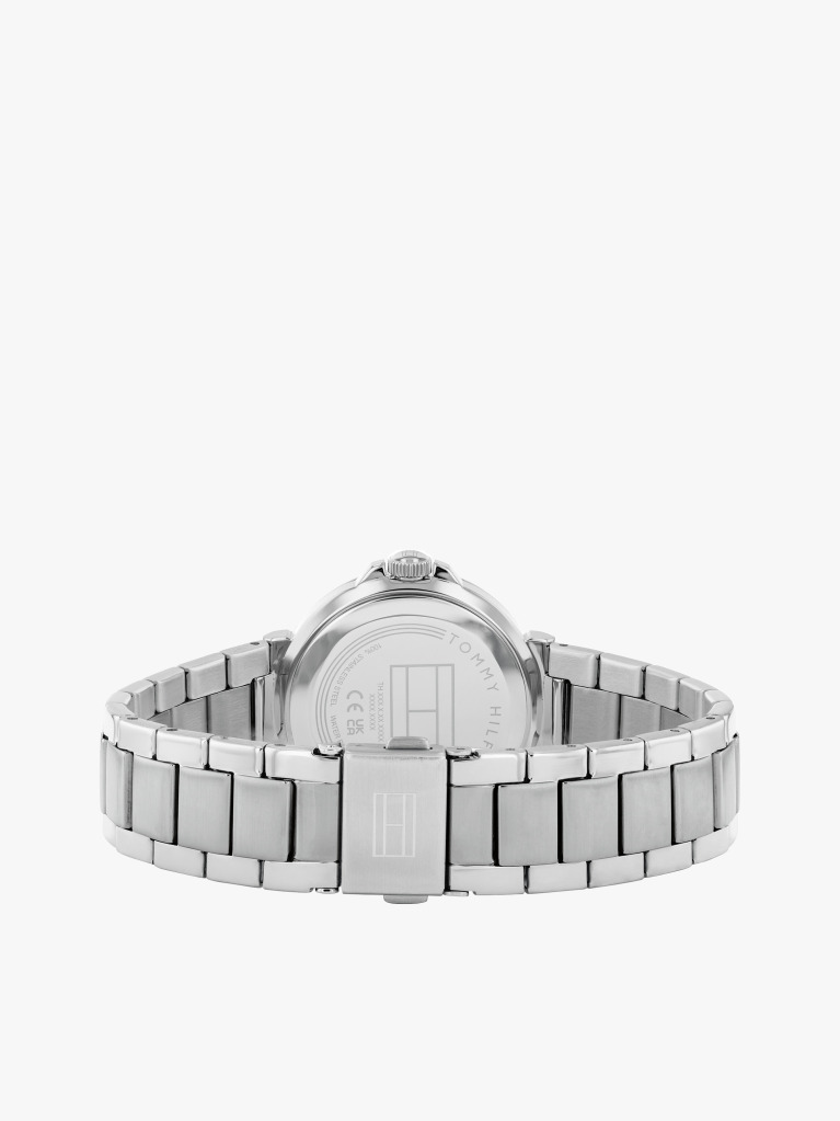 Green Green Dial Stainless Steel Chain-Link Watch  Women