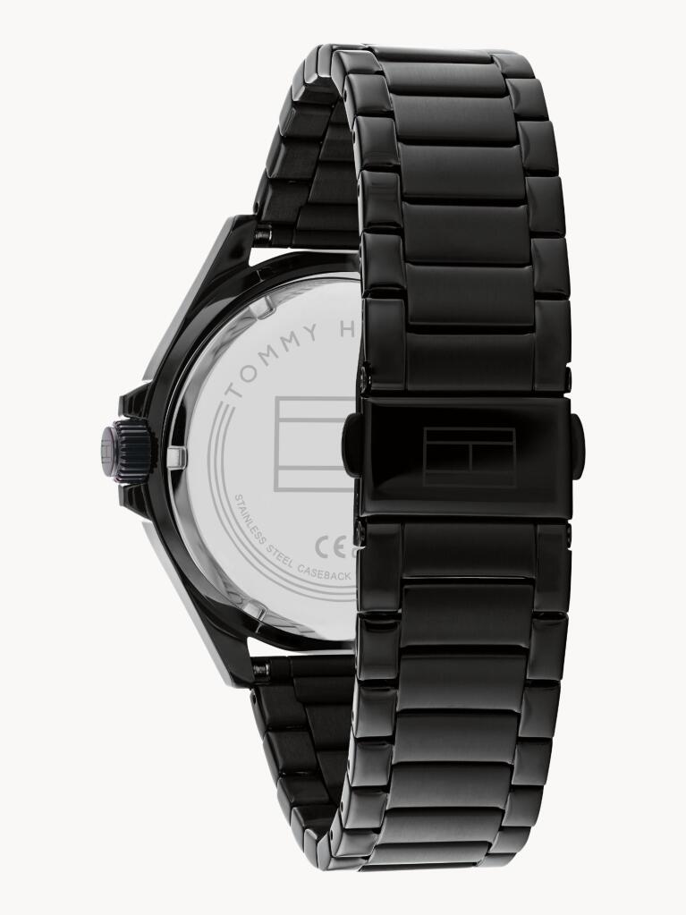 Black Stainless Steel & Alouminum - Black Watch  Men