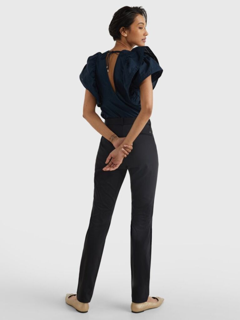 Black Heritage Slim Fit Pants  Women